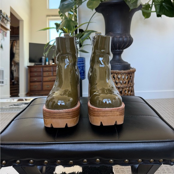 Jeffrey Campbell Quavo Platform Boots - Size 7, British Khaki - Picture 6 of 16